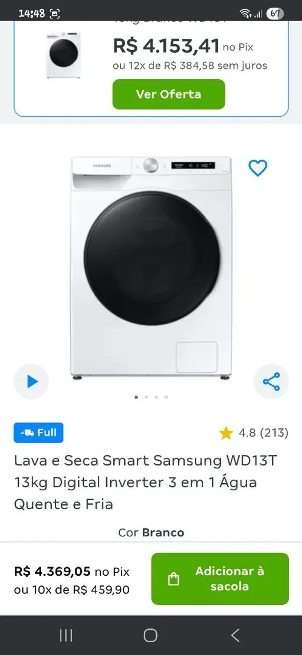 Lava e seca samsung  - Foto 5