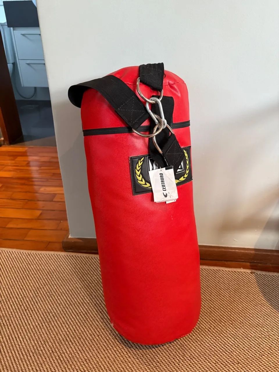 Saco punch boxing pancada couro 60cm