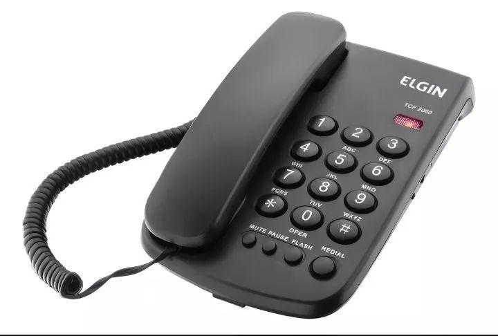 Telefone com fio Elgin TCF 2000 - Foto 4