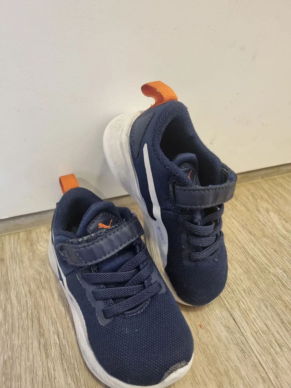 Tênis Puma Infantil - Azul - BR 20  - Foto 3