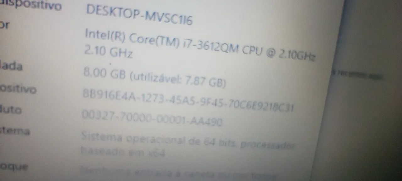 Notebook i7 Lenovo ( leia o anúncio) - Foto 4
