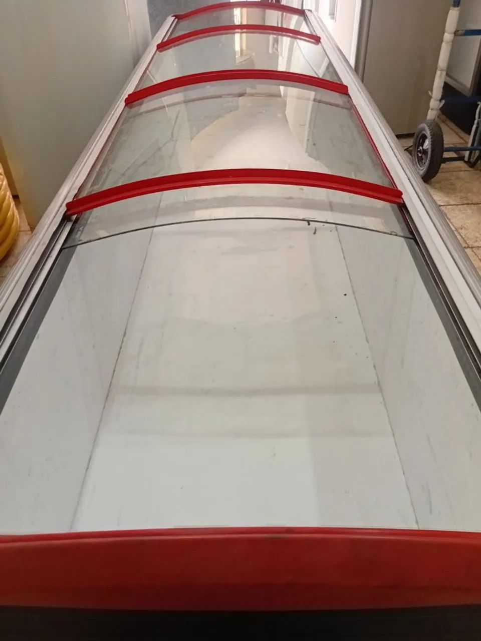 Ilha para congelados marca Toscana, 3 MT comprimento, motor zero, toda revisada. - Foto 2