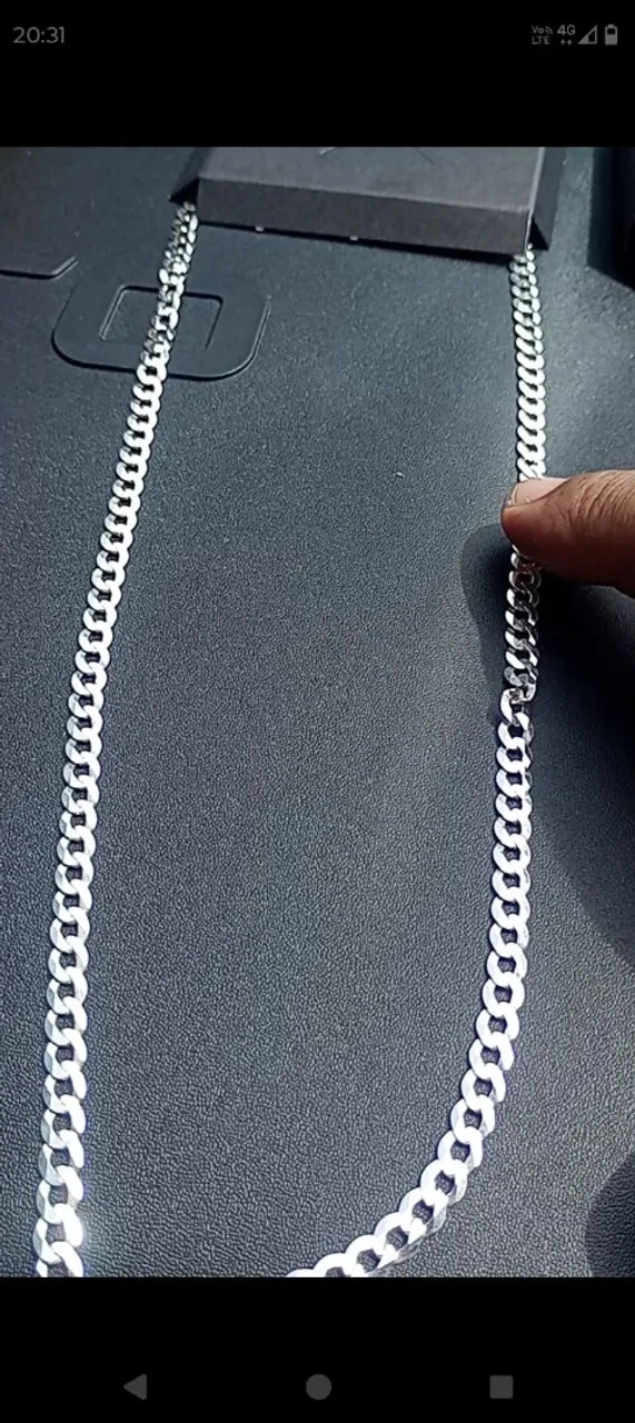 Corrente Prata 925 Elo Grumet