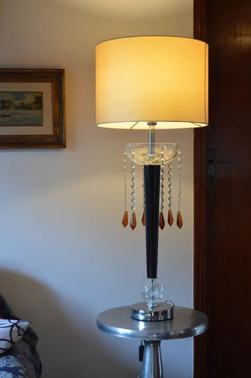 Abajur com cristais Baccarat - Foto 3