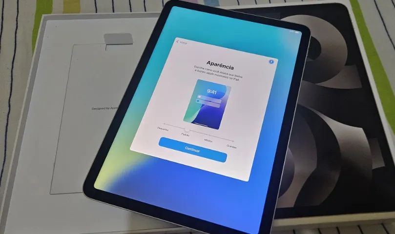 Tablet iPad Air 5 M1 64GB Tela 10.9" Wi-Fi, GPS +Apple Pen2, Novo, Caixa, NF, Gar, Troco! - Foto 3