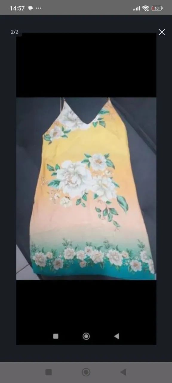 Vestido FARM veste M e P - Foto 3