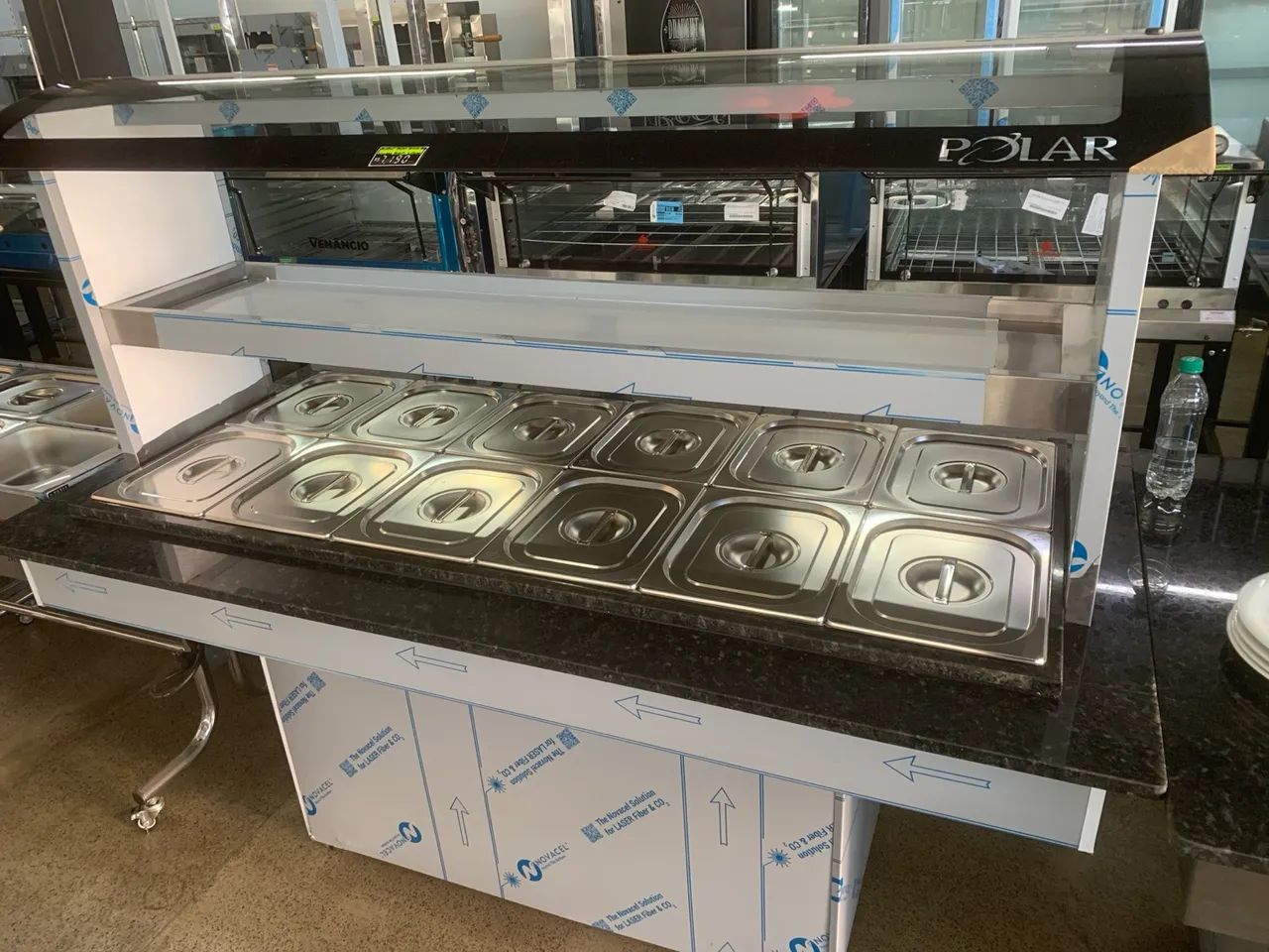 Buffet Self-Service 12 Cubas 1/2 Quentes 6 Cubas 1/2 Frias Polar  - Foto 2