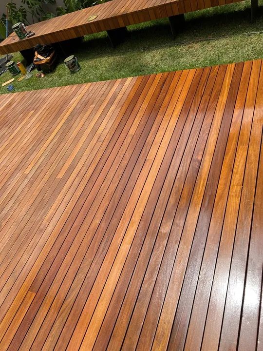 Raspagem de deck pergolado colocação de deck e pergolado em geral . - Foto 5