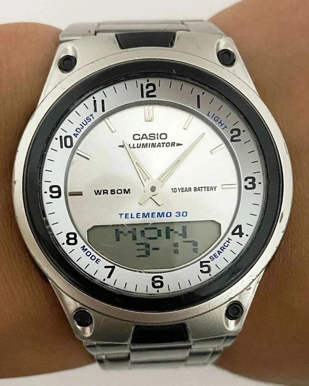 Stainless Steel Como Se Pone En Hora Un Reloj Casio Stainless - Main Image