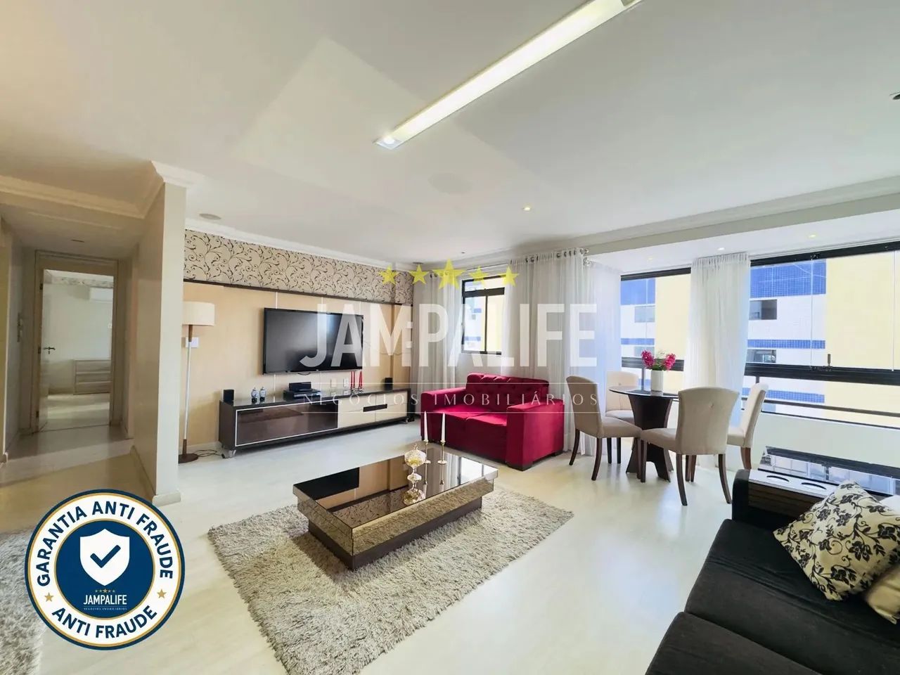 Apartamento 2 quartos em Manaíra, Quadra do mar, e porteira fechada.