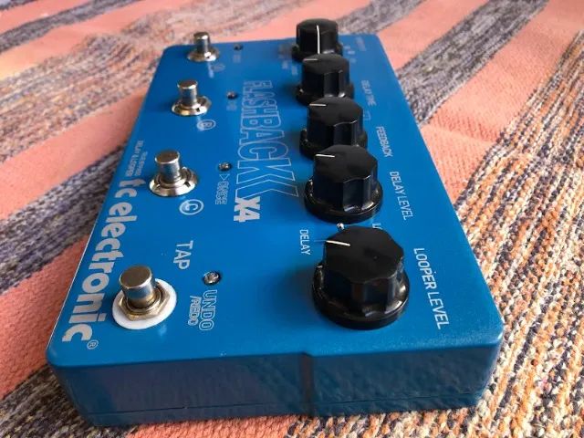 Pedal Delay & Looper Flashback X4 TC.Eletrônic parcelo no Olxpay/ML,avalio troca"NÃO rola  - Foto 4
