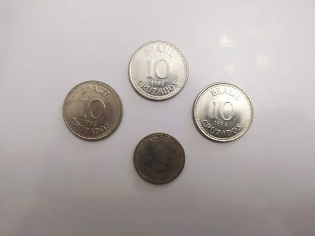 Conjunto De Moedas Cruzado