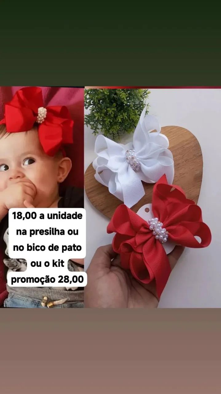 laços pra sua princesa Natal e ano  - Foto 4