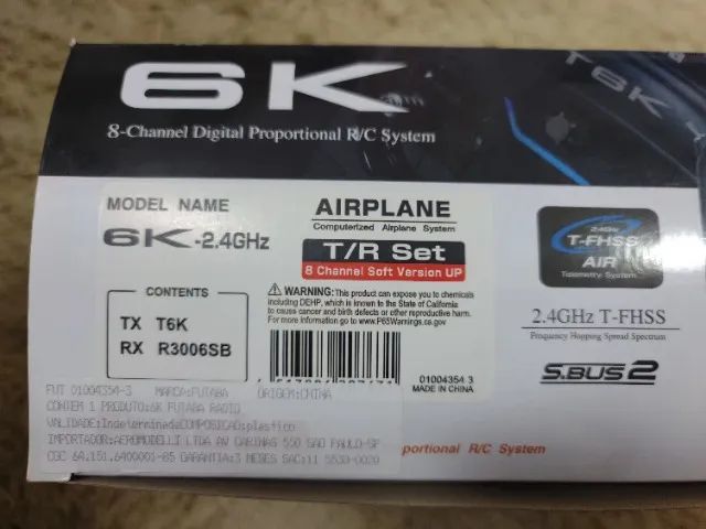 Radio Controle FUTABA - T6K. - Foto 4