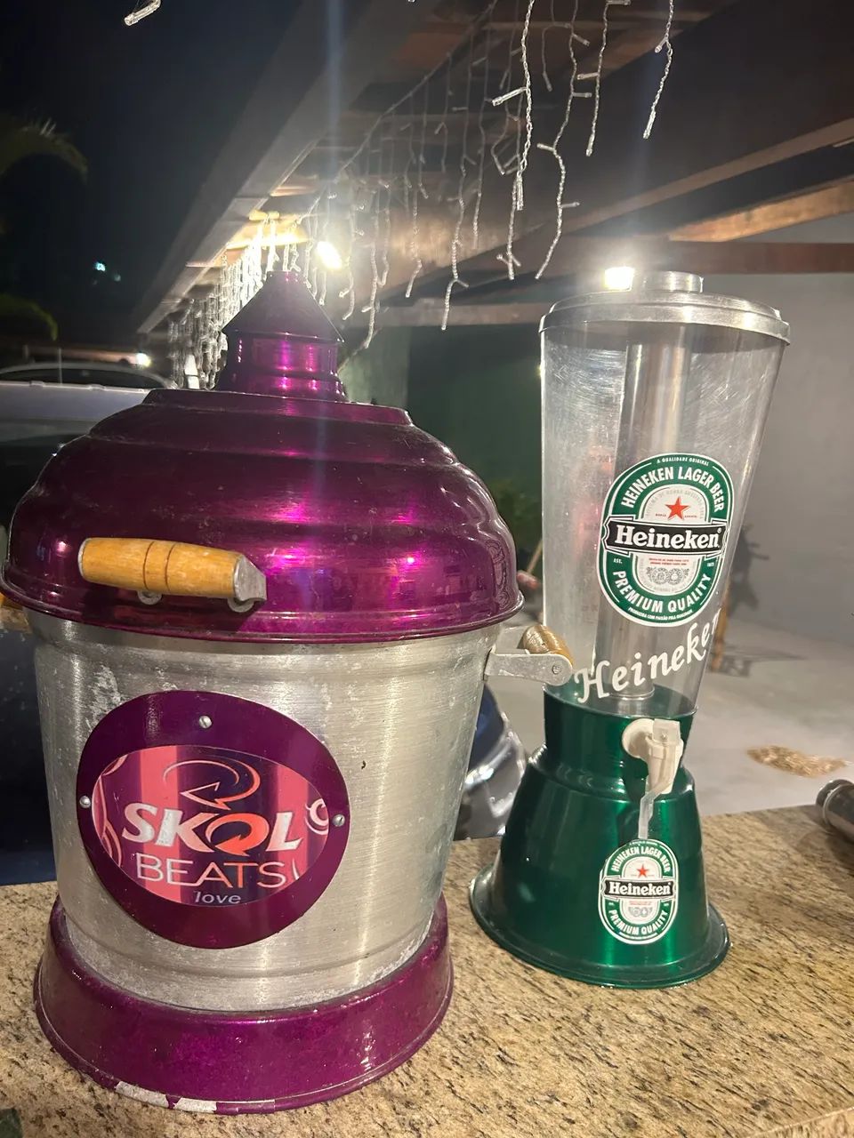 Chopeira e churrasqueira 