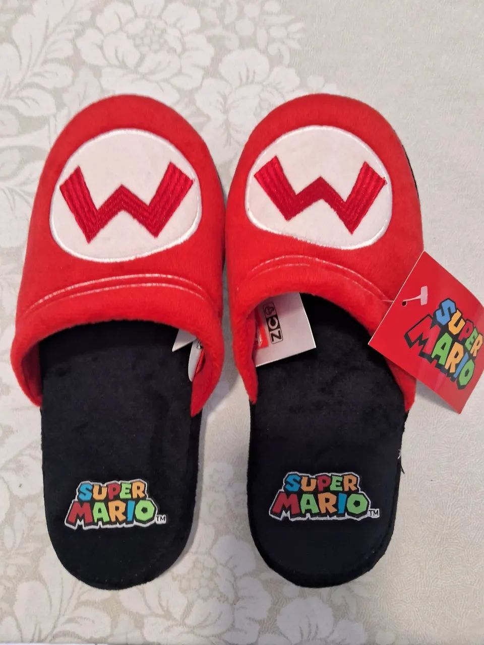 Pantufas Super Mario P (33-35(