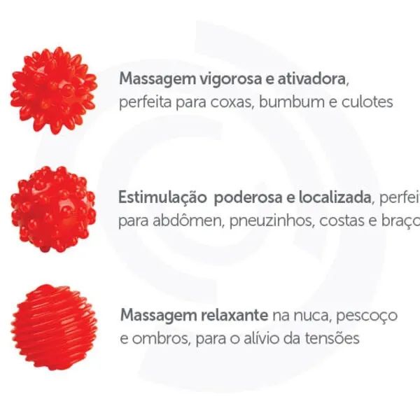 Massageador Spin Doctor Be Emotion da Polishop - 110V, pouquíssimo uso - Foto 6