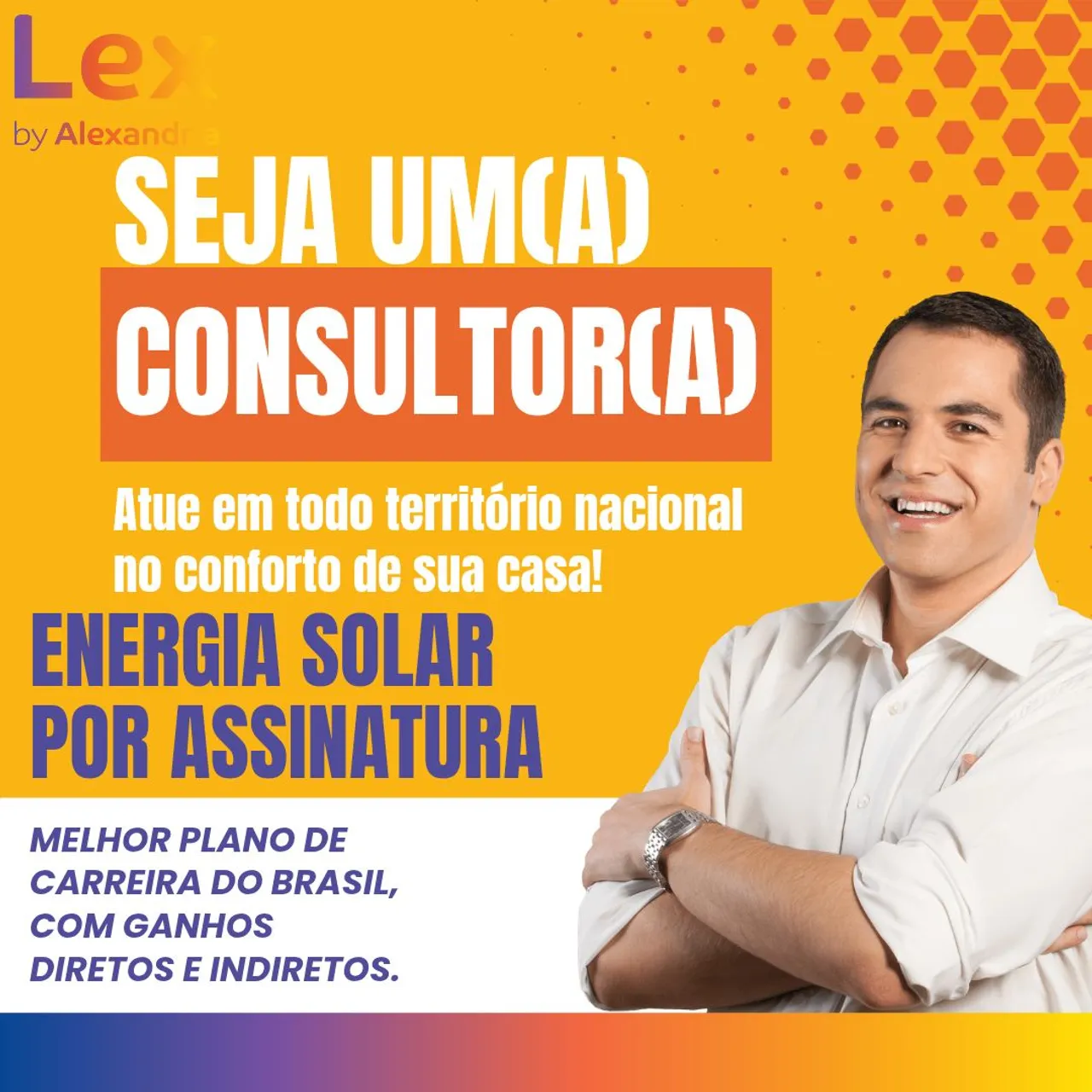 FAÇA PARTE DA MAIOR EMPRESA DE ENERGIA POR ASSINATURA.