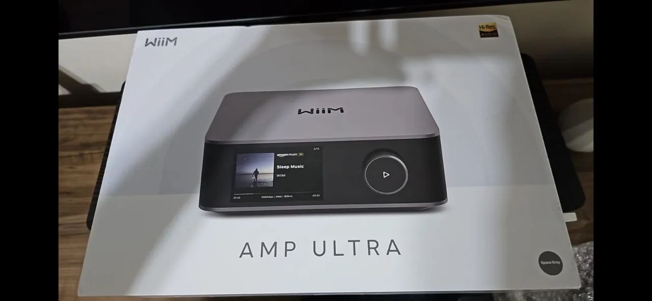 WiiM AMP Ultra - Streamer + Pré + DAC + Amplificador
