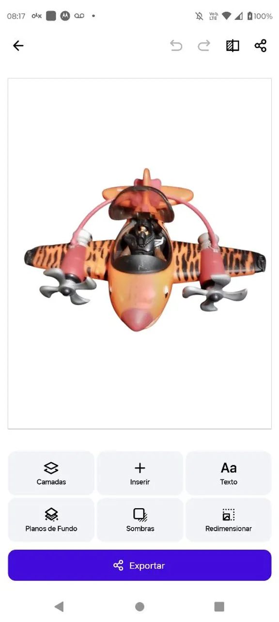 Avião Tubarão com Boneco - Foto 2