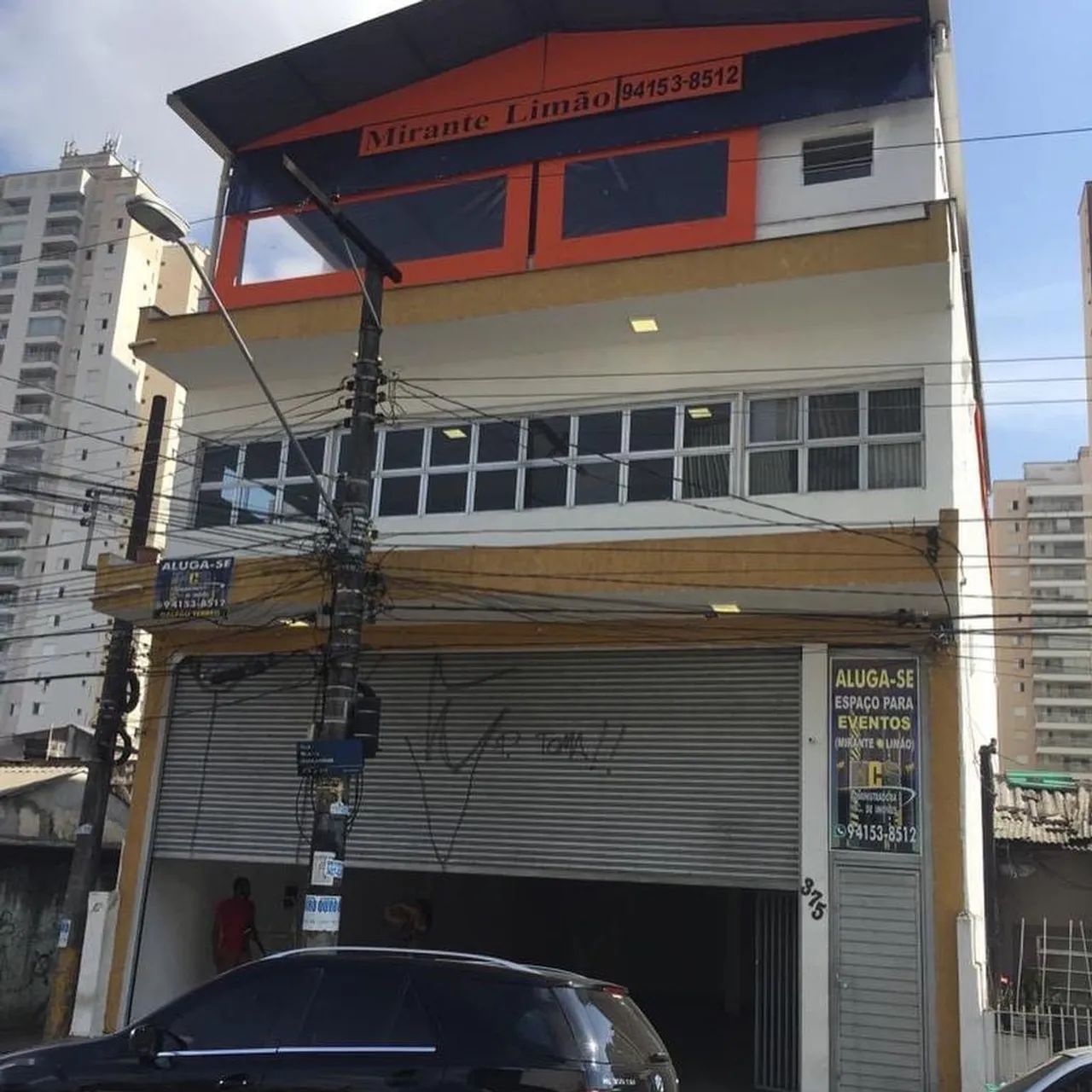 Prédio comercial bairro do limão .térreo com pé direito duplo  é dois Salões sobre loja 