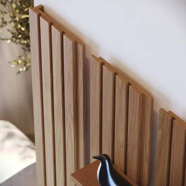 Painel para Tv Ripado Ambiente Niágara 1412 mm com Nicho Freijó Off White- Colibri - Foto 3
