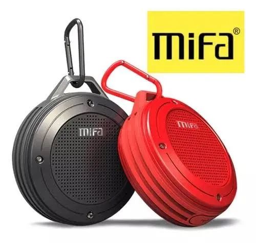 2XCaixa de Som Bluetooth MifaF10 Impermeável - 2 em 1