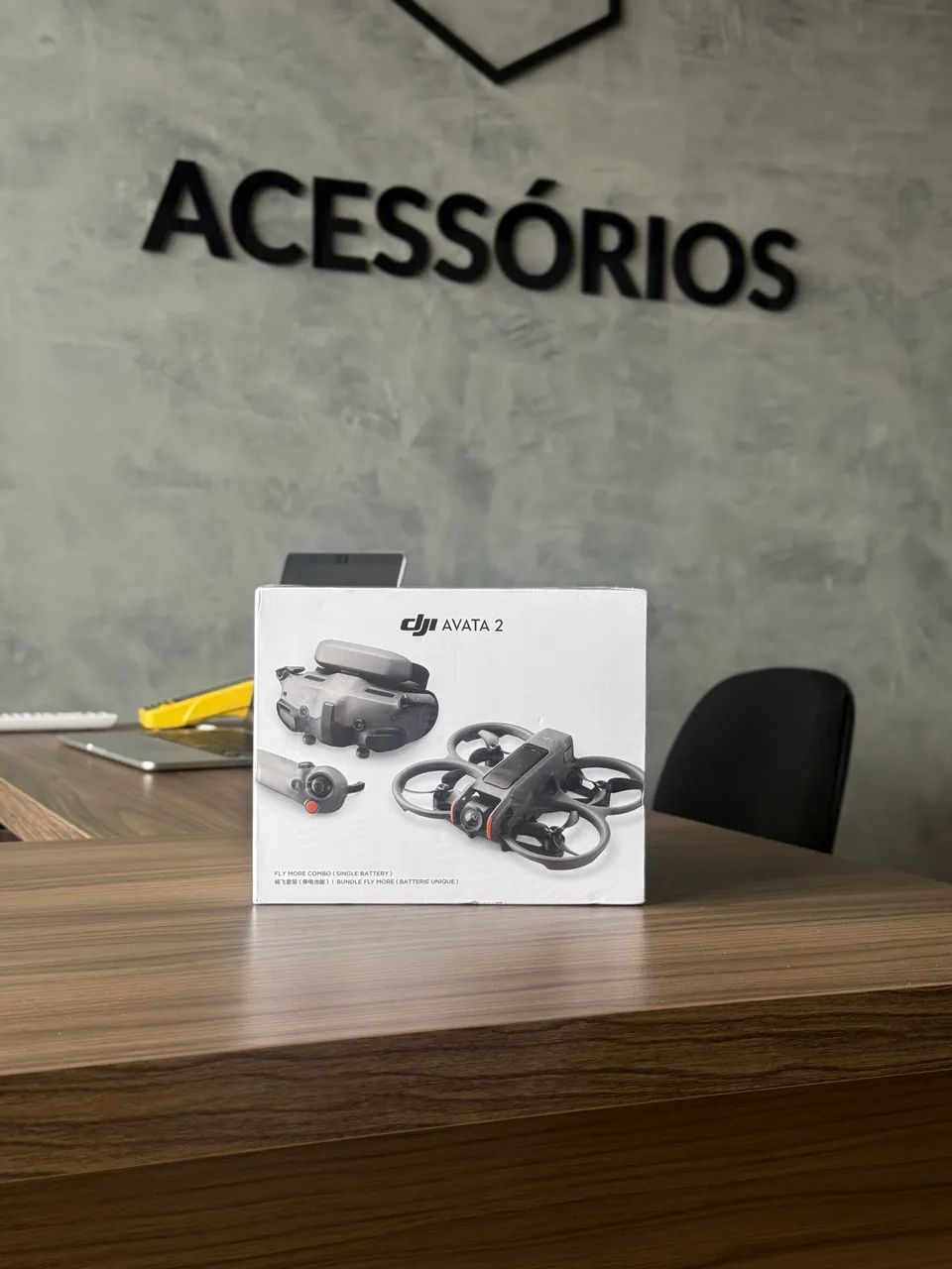 Drone DJI Avata 2 Combo Fly More 1 Bateria Originais Lacrados Novos Loja Fisica - Foto 3