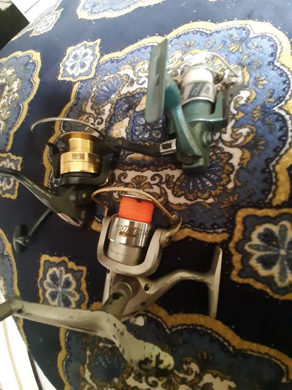  03 Carretilhas de pesca