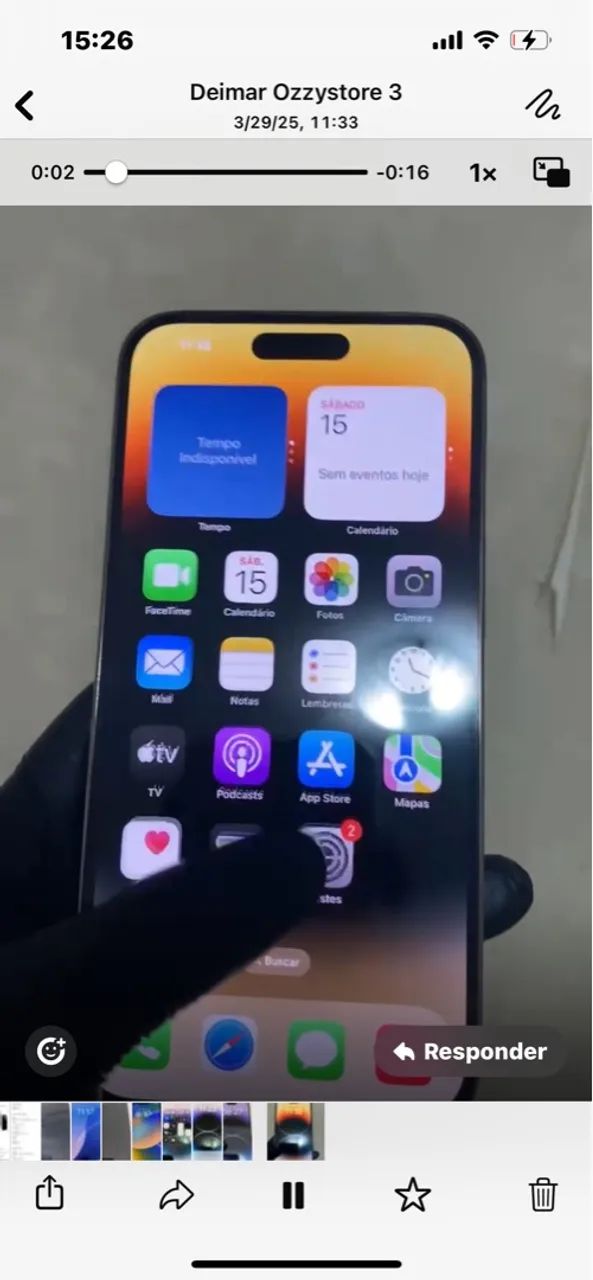 Tela frontal do 13 pro max original 