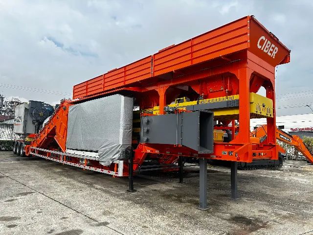 Usina De Asfalto Móvel Contínua, Ciber, Inova 1500C