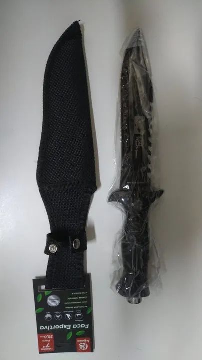 kit de sobrevivência Faca+ Facão+ Machado Tático Militar(Novo) - Foto 4