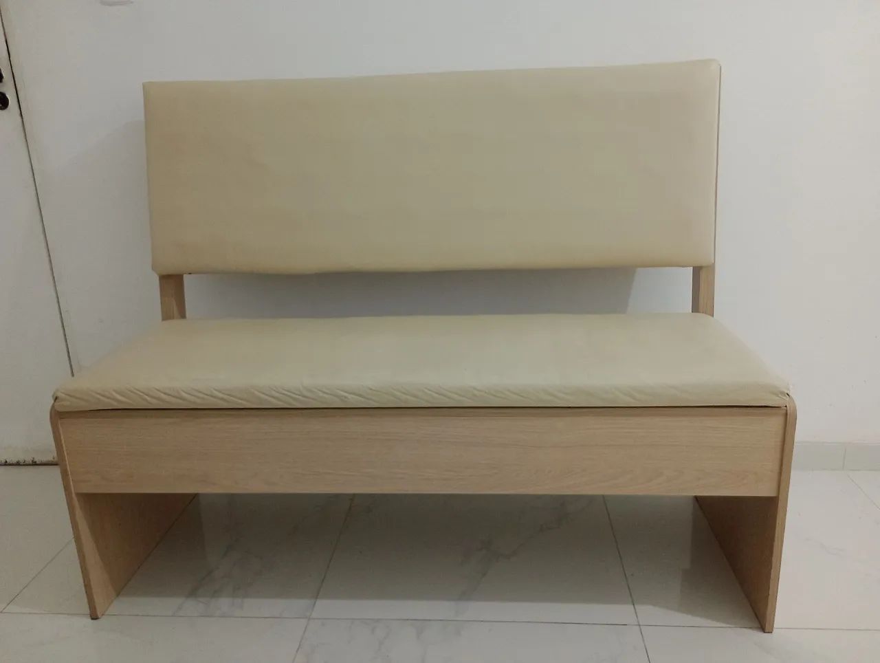 Bancos de MDF com estofado - usado  - Foto 2