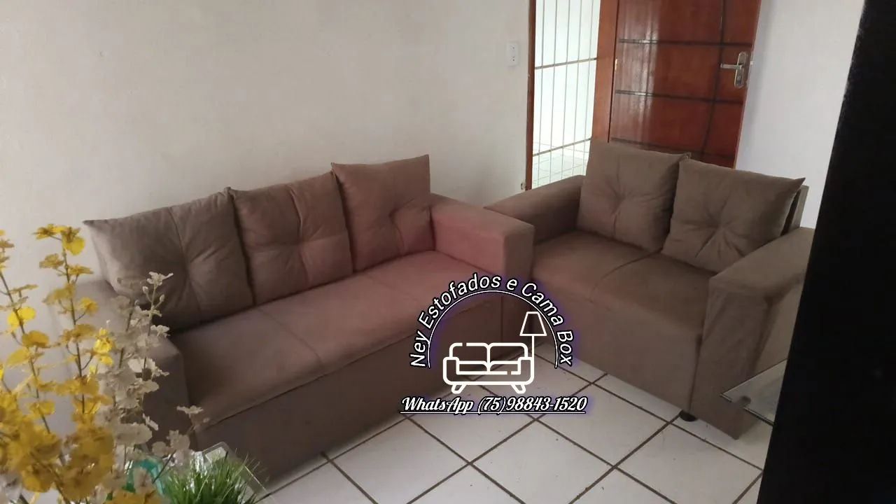 Conjunto de Sofás Imperdivel - R$ 599,99 - Foto 2