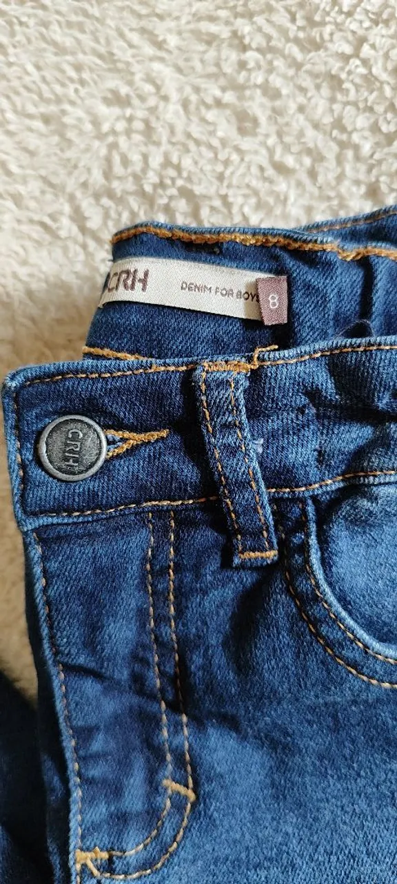 Calça Jeans Infantil Carinhoso - Tamanho 8