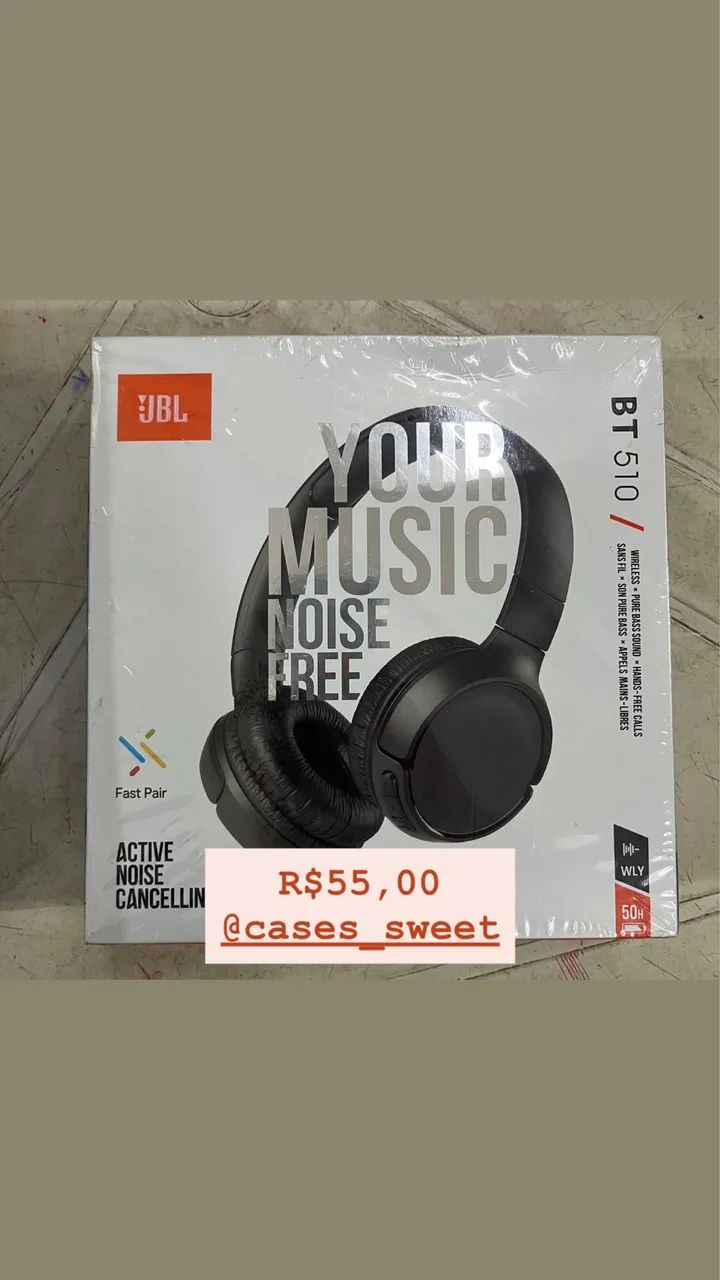 Fones de Ouvido Sem Fio Bluetooth BT510