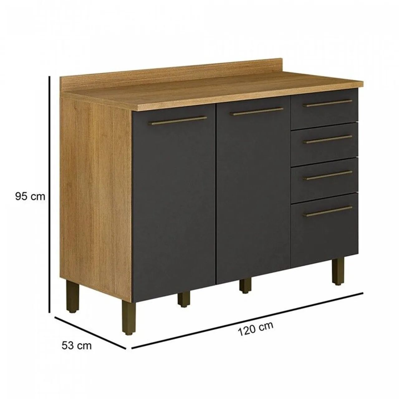 Armário Buffet com Design Moderno - Foto 4