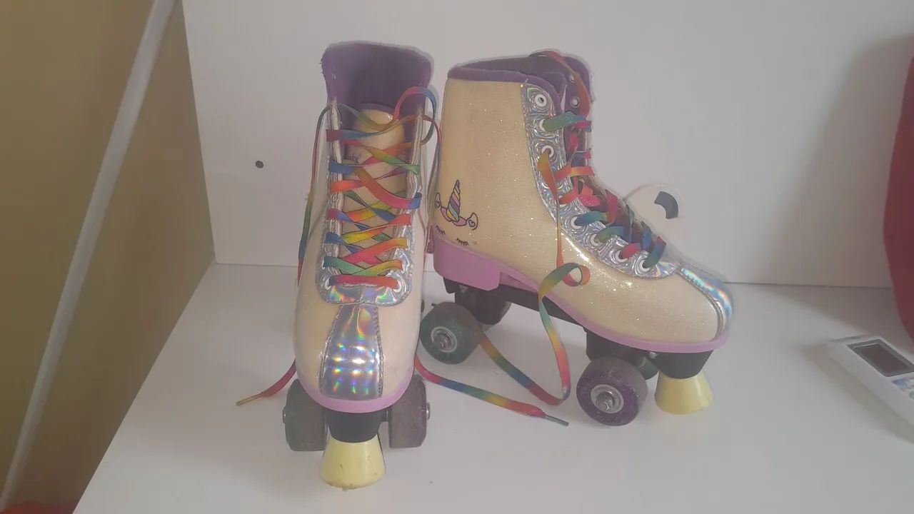 Patins Roller Quad  Unicórnio 190