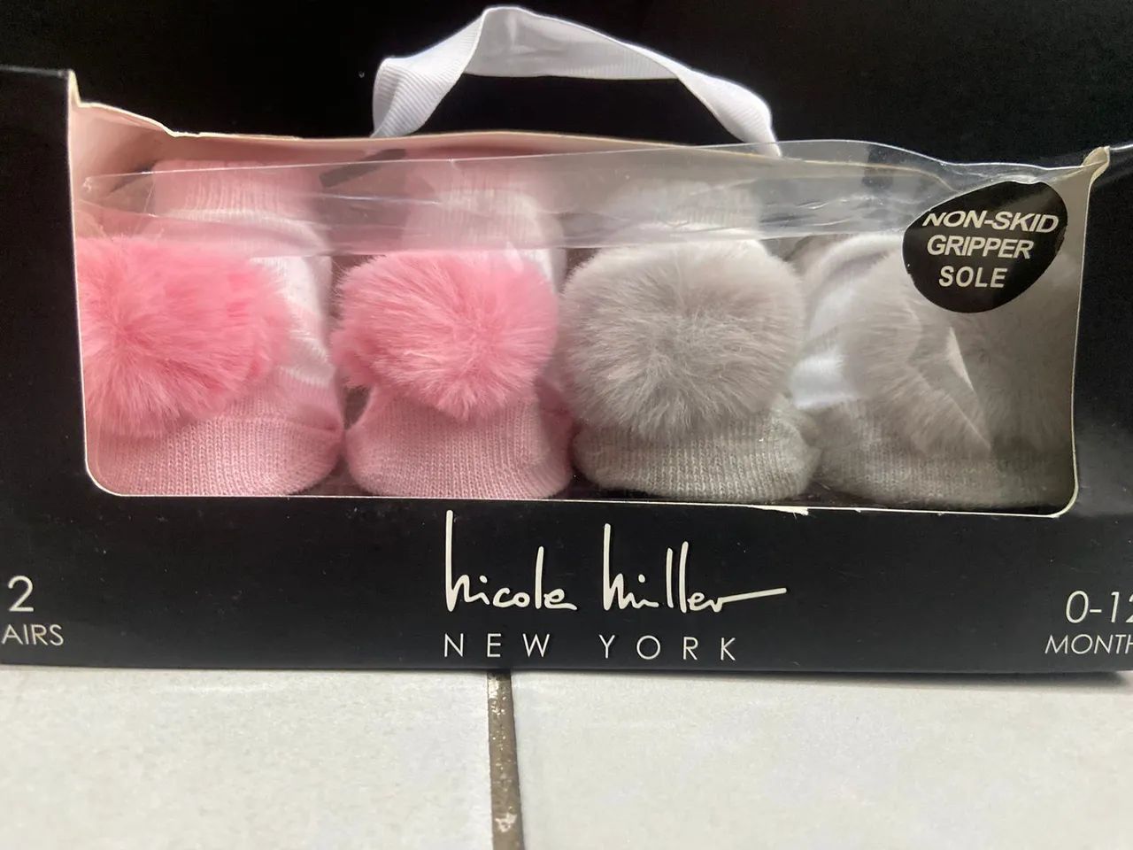 Kits de Meias para Bebê com Pompom  e de Natal
