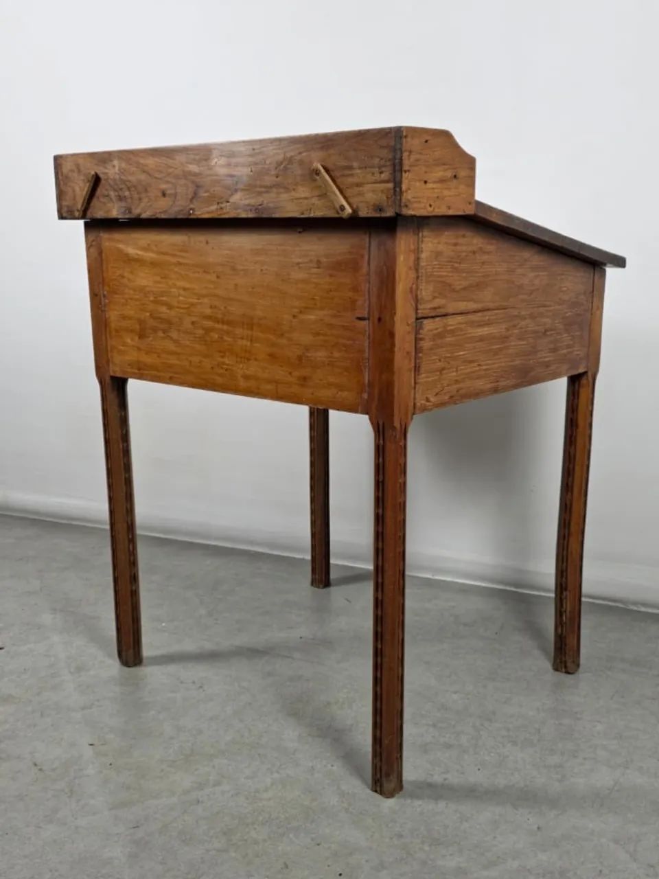 Mesa de Desenho rustica Década de 70 em madeira nobre maciça - Foto 5