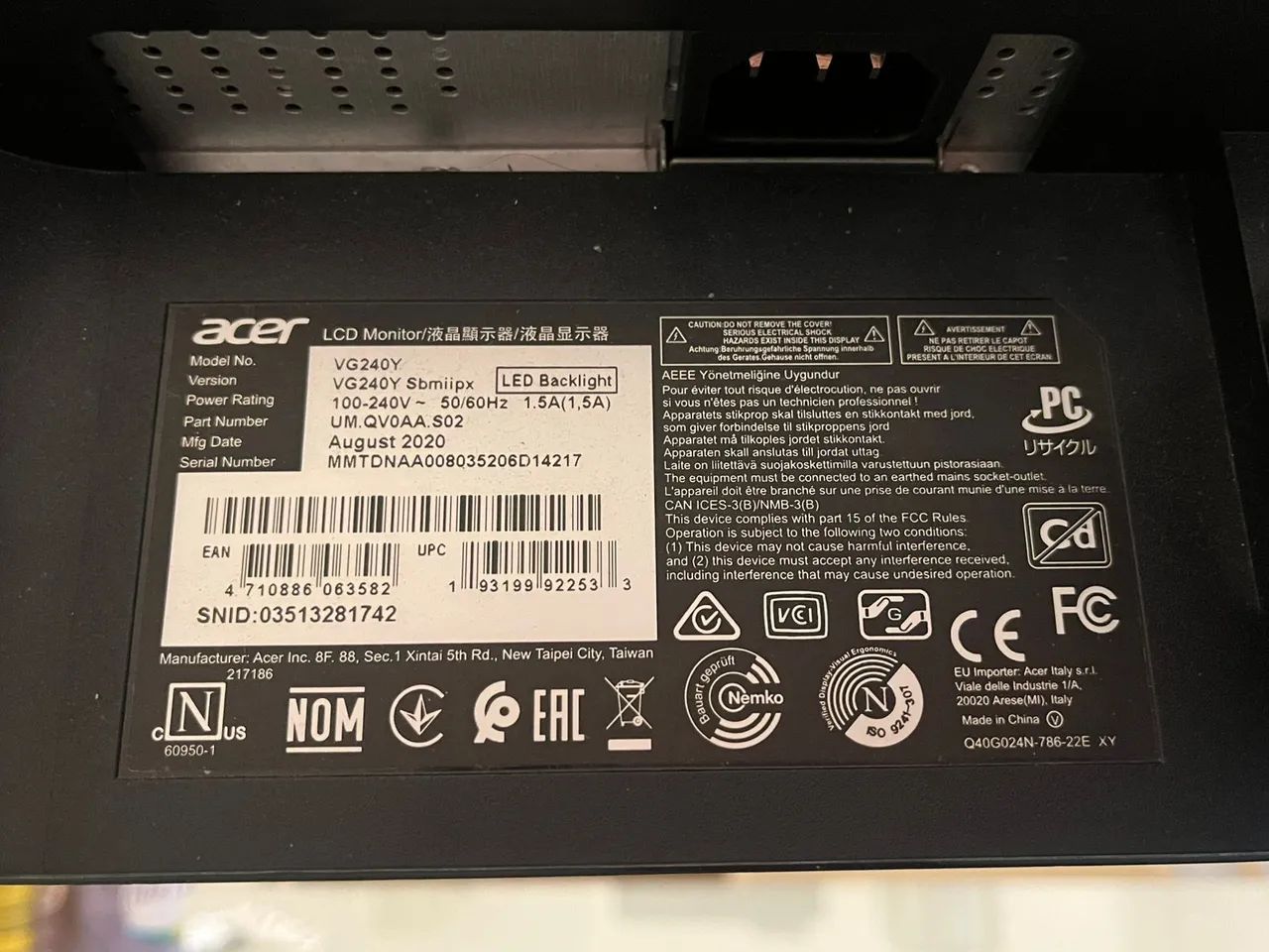 Monitor Gamer Acer Nitro - Foto 3