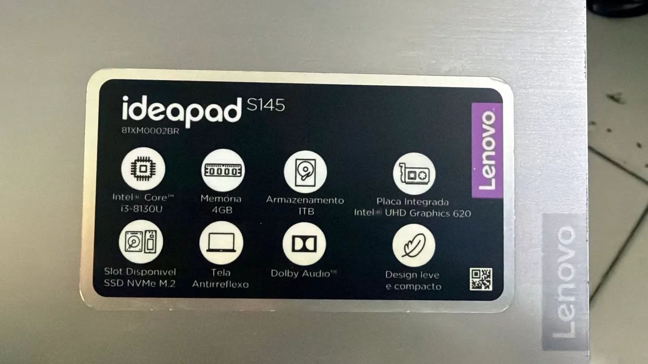 Notebook Lenovo IdeaPad S145 - Foto 3