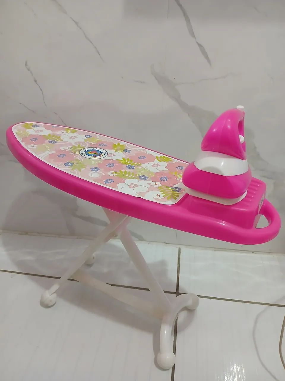 Kit Tábua de Passar e Ferro Infantil Mercotoys