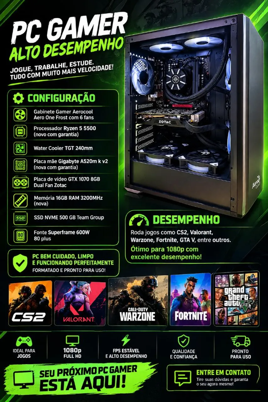 pc gamer gtx 1070