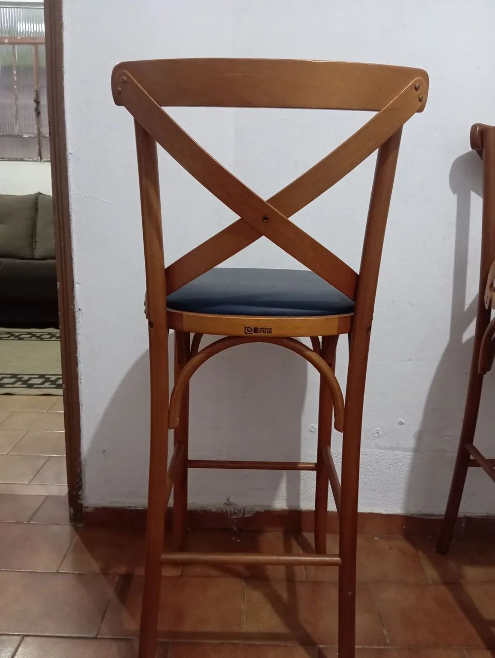 Cadeira alta rustica - Foto 4