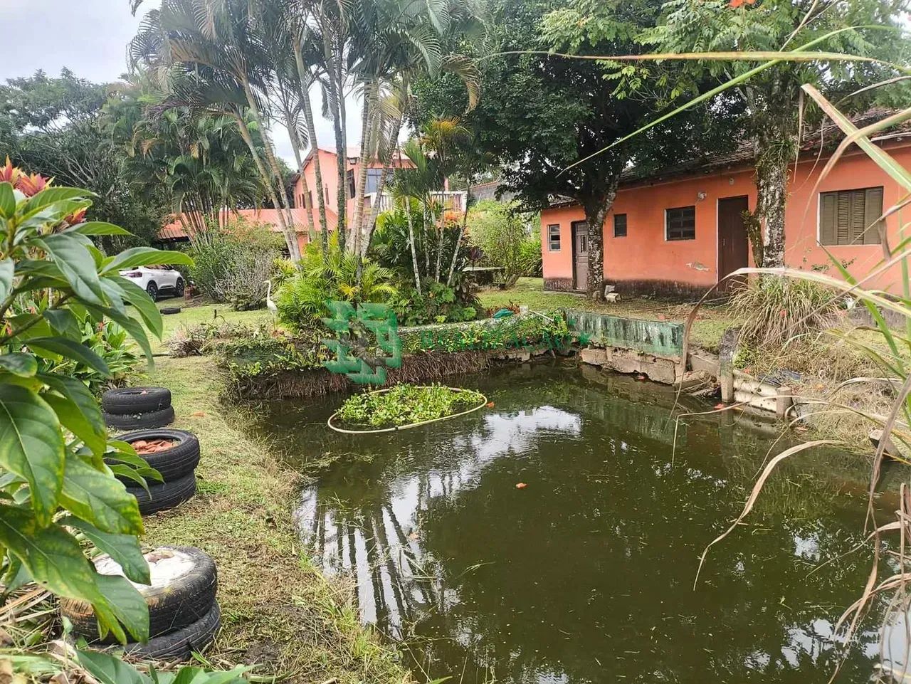 chacara em itanhaem com piscina e tanque de peixe - Foto 5