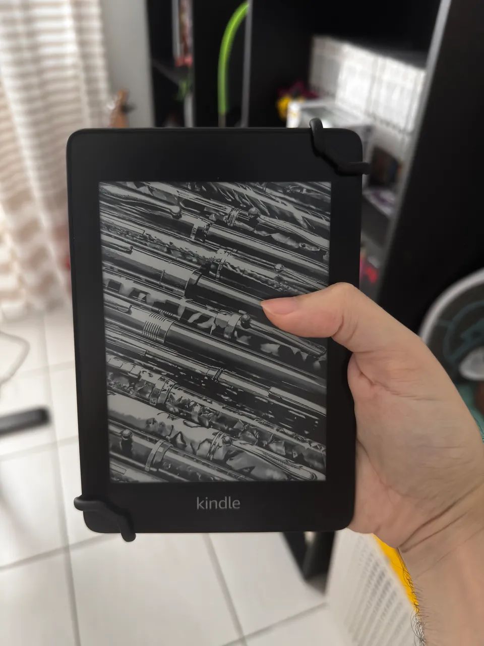Suporte de mão para Kindle ou tablet pequeno/celular - Foto 2
