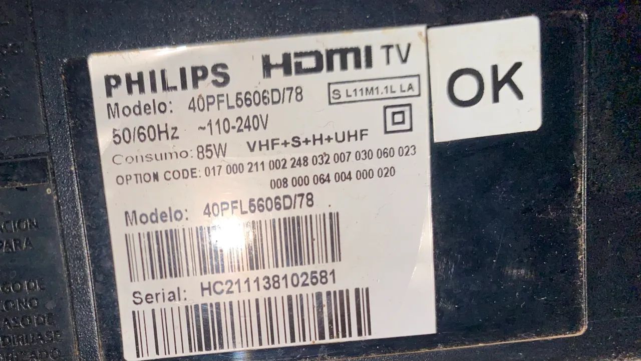 Vendo TV pra retirada de peças  - Foto 2
