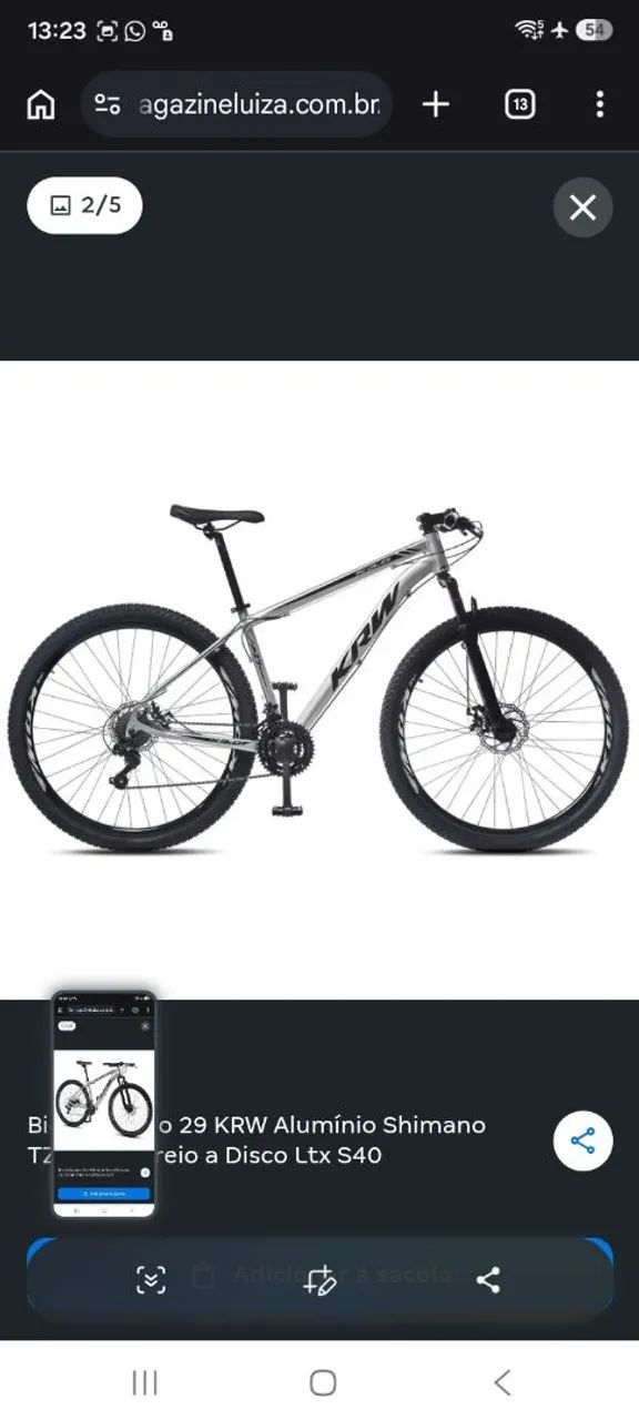Bicicleta aro 29 nova - Foto 4