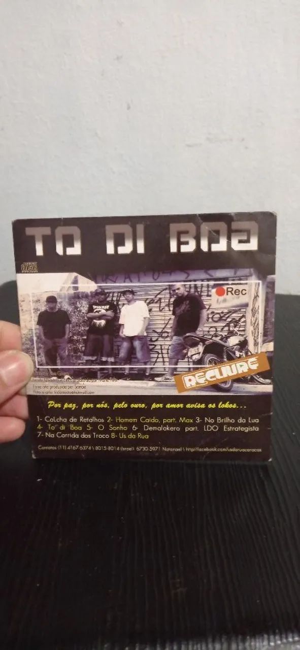CD US DA RUA RAP NACIONAL PROMOCIONAL .